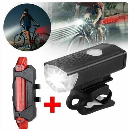 Cykellygte sæt USB LED