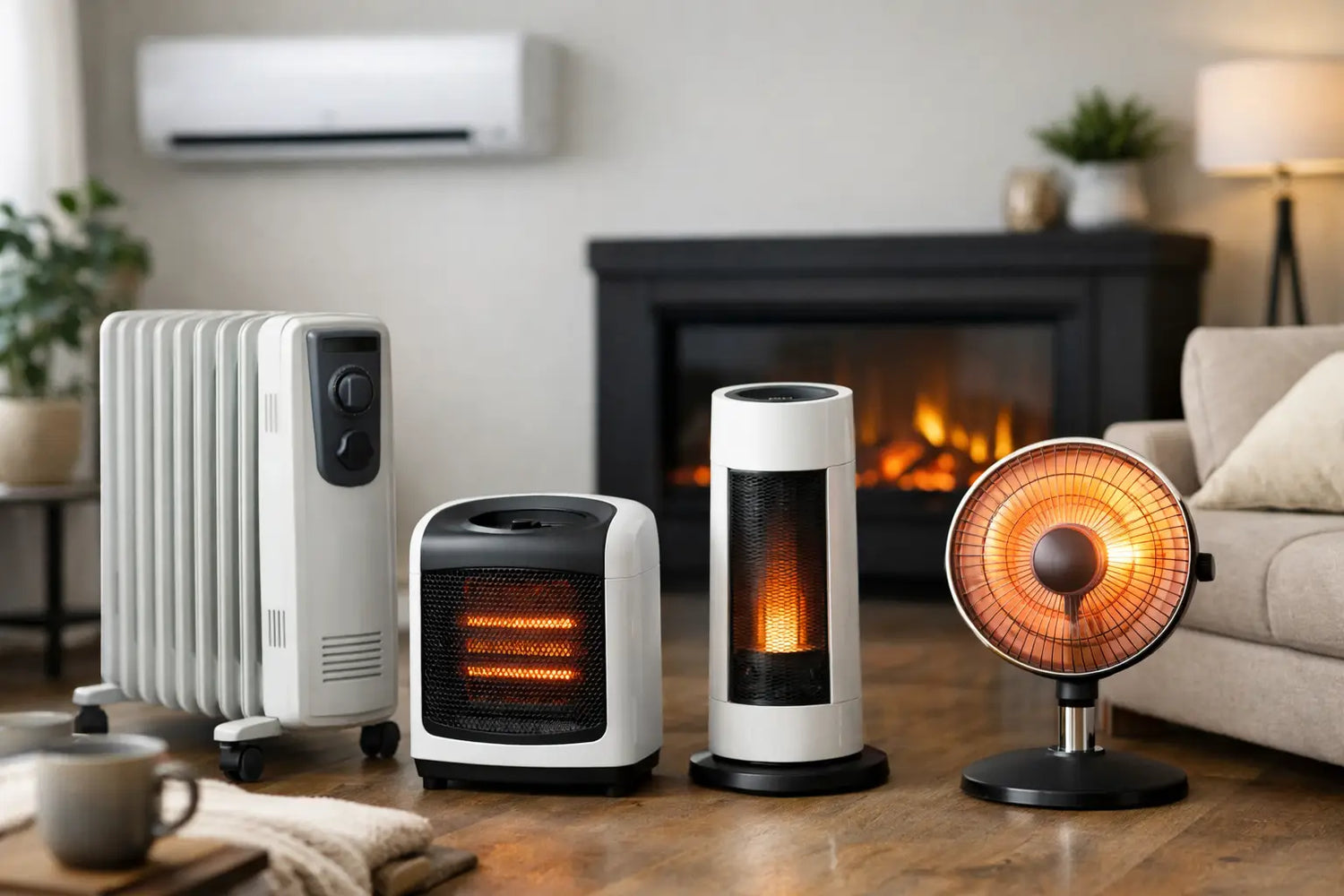 Bedste varmeapparat til hjemmet - vælg rigtigt