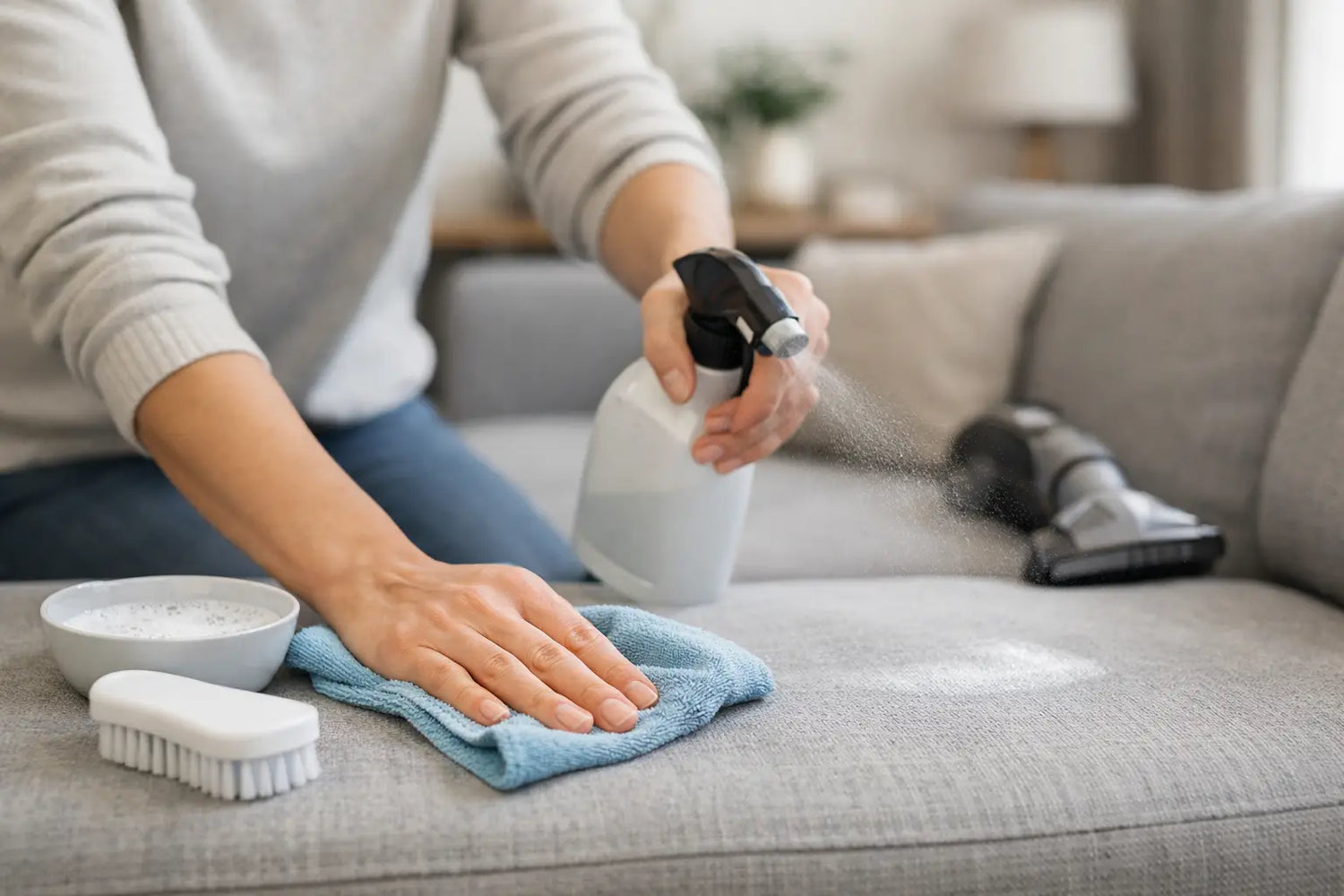 Hvordan rengør man sofa korrekt?