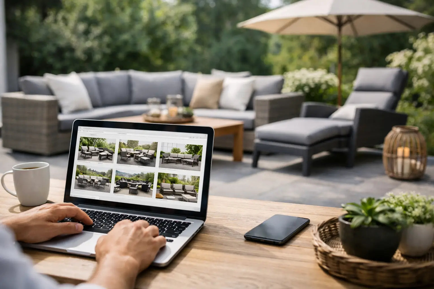Find havemøbler tilbud online uden fejlkøb
