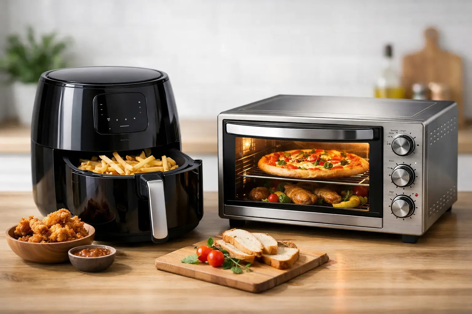 Airfryer eller miniovn bedst til dit køkken?
