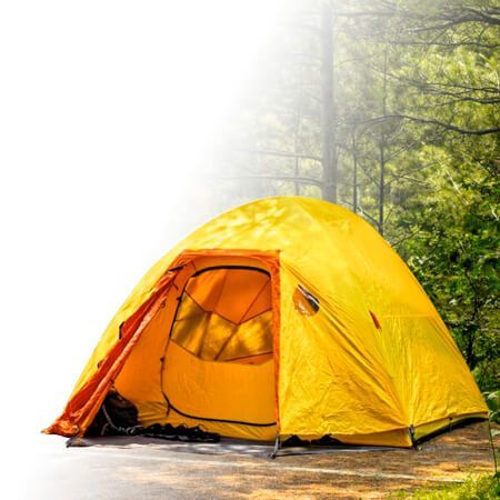 Camping og Bjerg