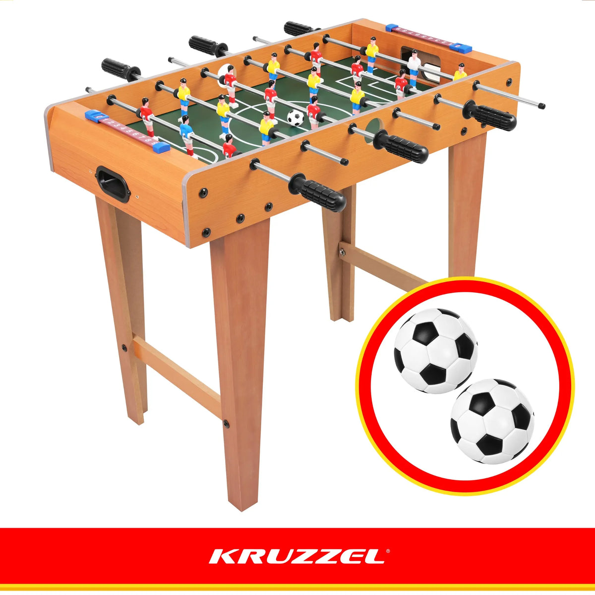 Kruzzel Fodboldbord 69x36x62.5 cm