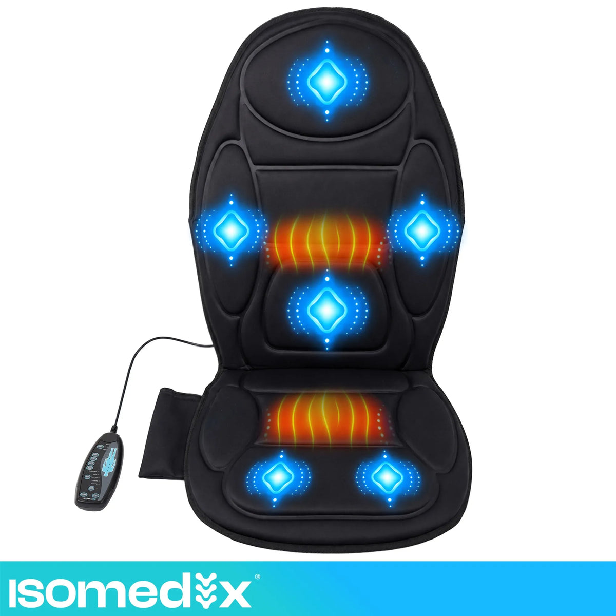 Vibrating Massage Mat with Heat for Chairs