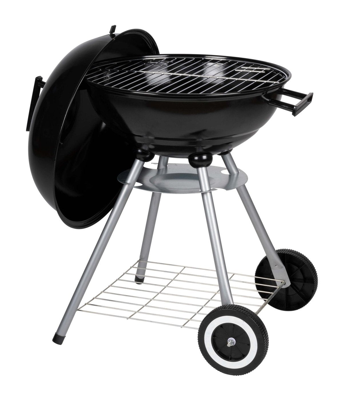 ALPINA Kuglegrill 44 cm med Låg – Klassisk Kulgrill til Terrasse og Have