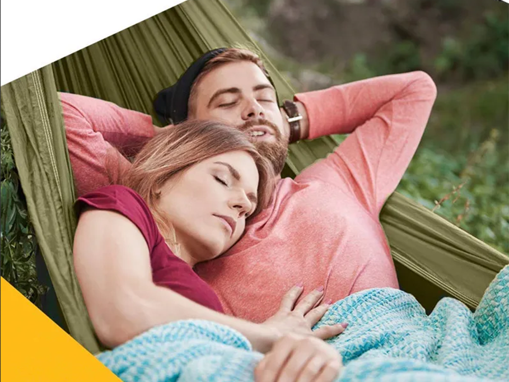 Letvægts Hængekøje med Myggenet – Perfekt til Camping & Outdoor