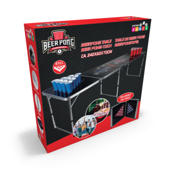 Sammenklappeligt Beerpong Bord: Det Ultimative Festtilbehør