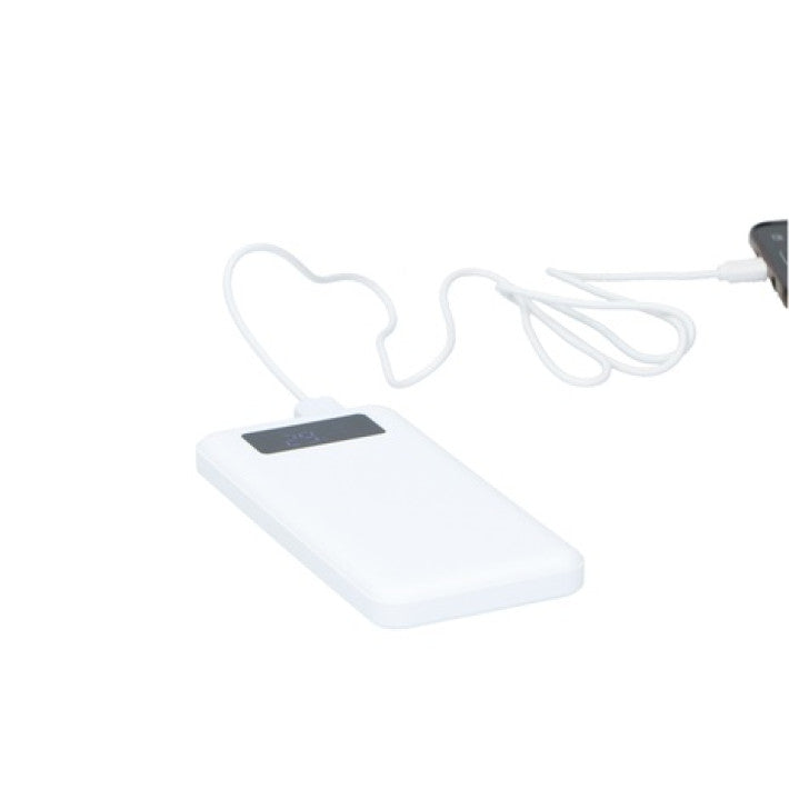 Grundig Powerbank 10000mAh med LED-display og 2 USB-outputs