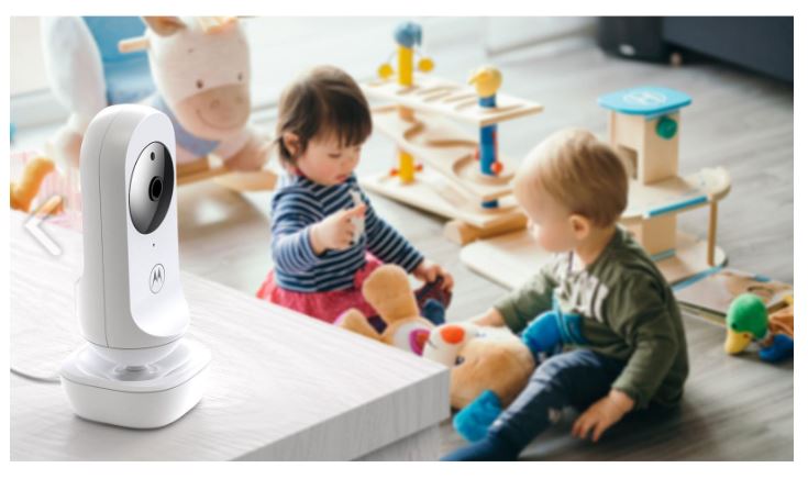 Motorola Babyalarm 4,3" Skærm, Nattilstand – Op til 300 m Rækkevidde