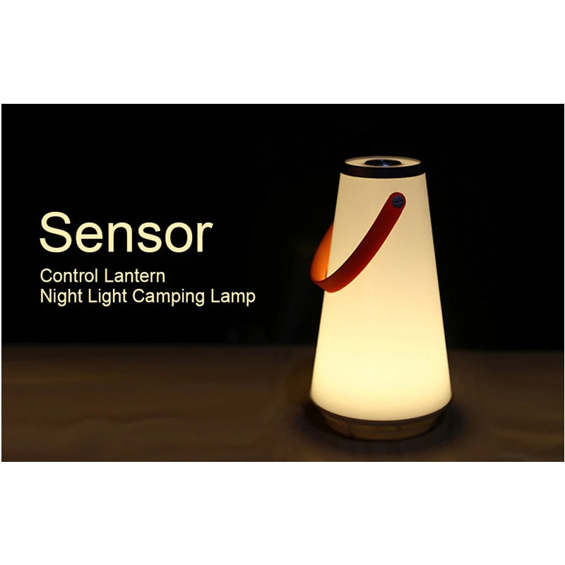Trådløs og Genopladelig 360° Lampe - Perfekt til Indendørs og Udendørs Hygge