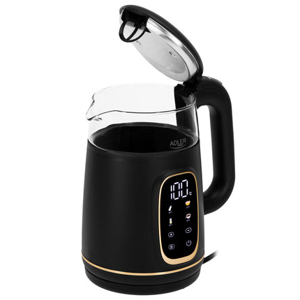 Elkedel med Temperaturstyring og LED Display - 1,7L