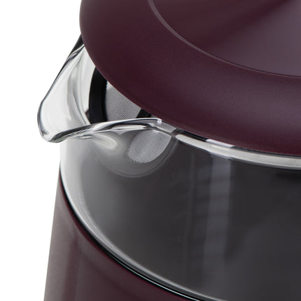 Elkedel med Temperaturstyring og LED Display - 1,7L