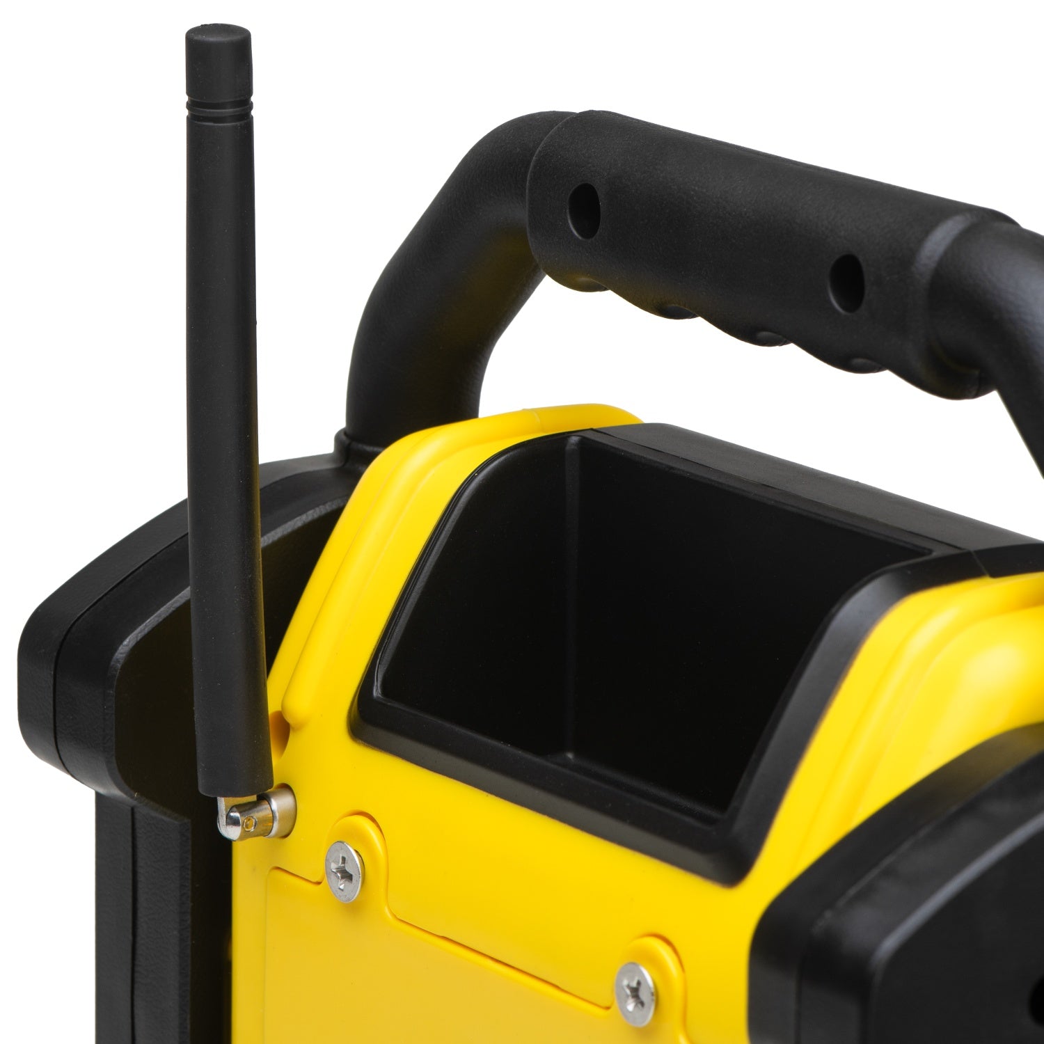 Robust Byggeradio med Bluetooth og Opladningsfunktion