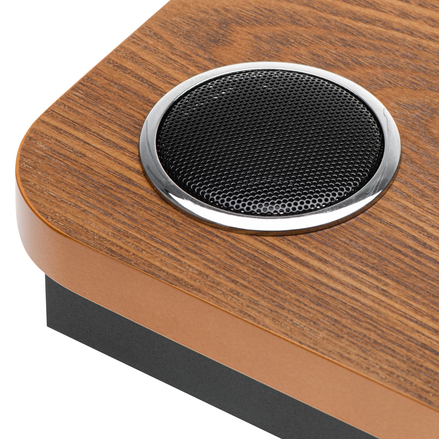 Pladespiller Hvid/træ farve med Bluetooth & USB optagelse