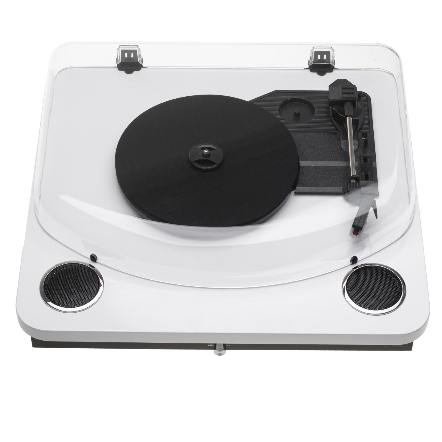 Pladespiller Hvid/træ farve med Bluetooth & USB optagelse