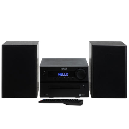 Mini Hi-Fi lydanlæg med Bluetooth, CD, USB & FM radio