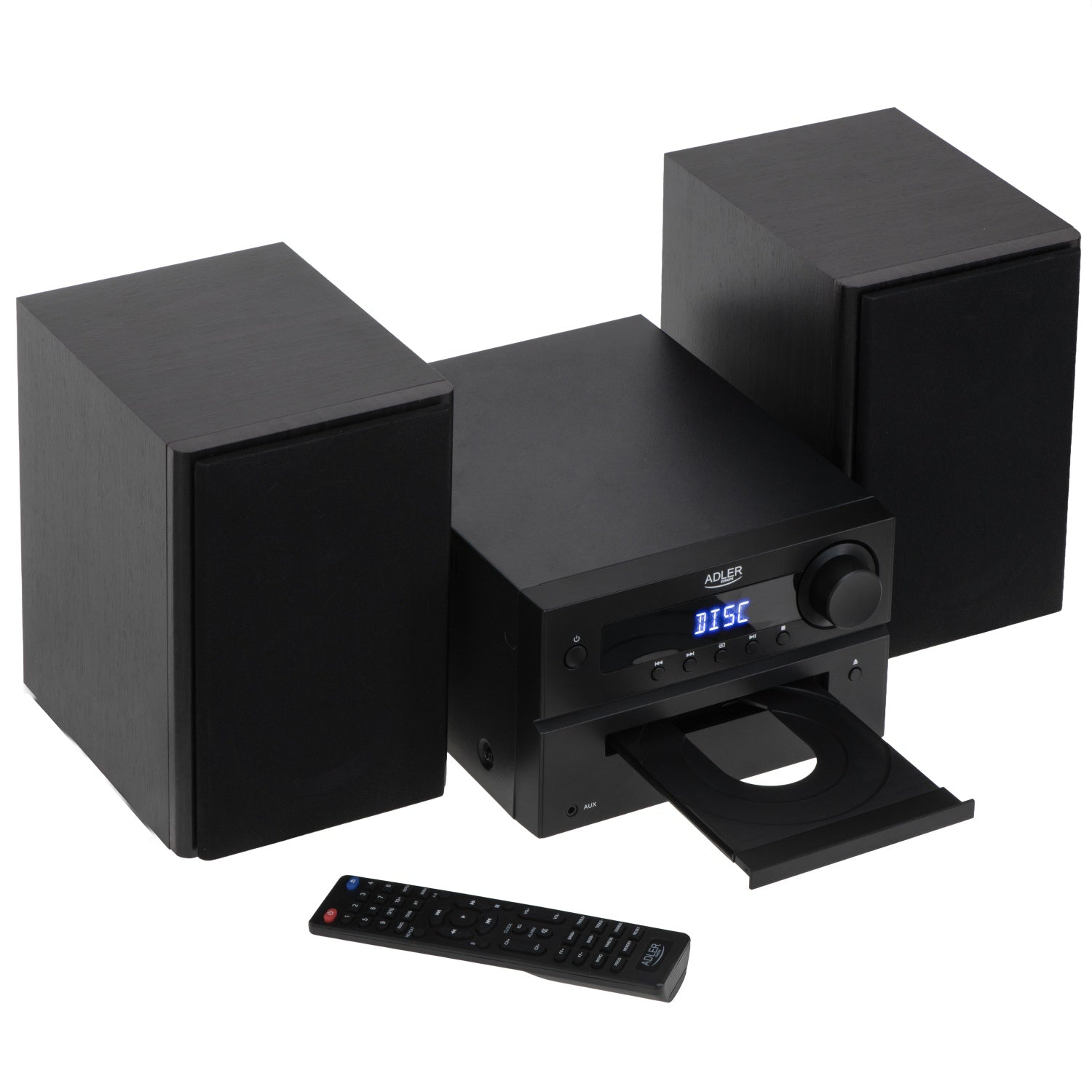 Mini Hi-Fi lydanlæg med Bluetooth, CD, USB & FM radio