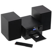 Mini Hi-Fi lydanlæg med Bluetooth, CD, USB & FM radio