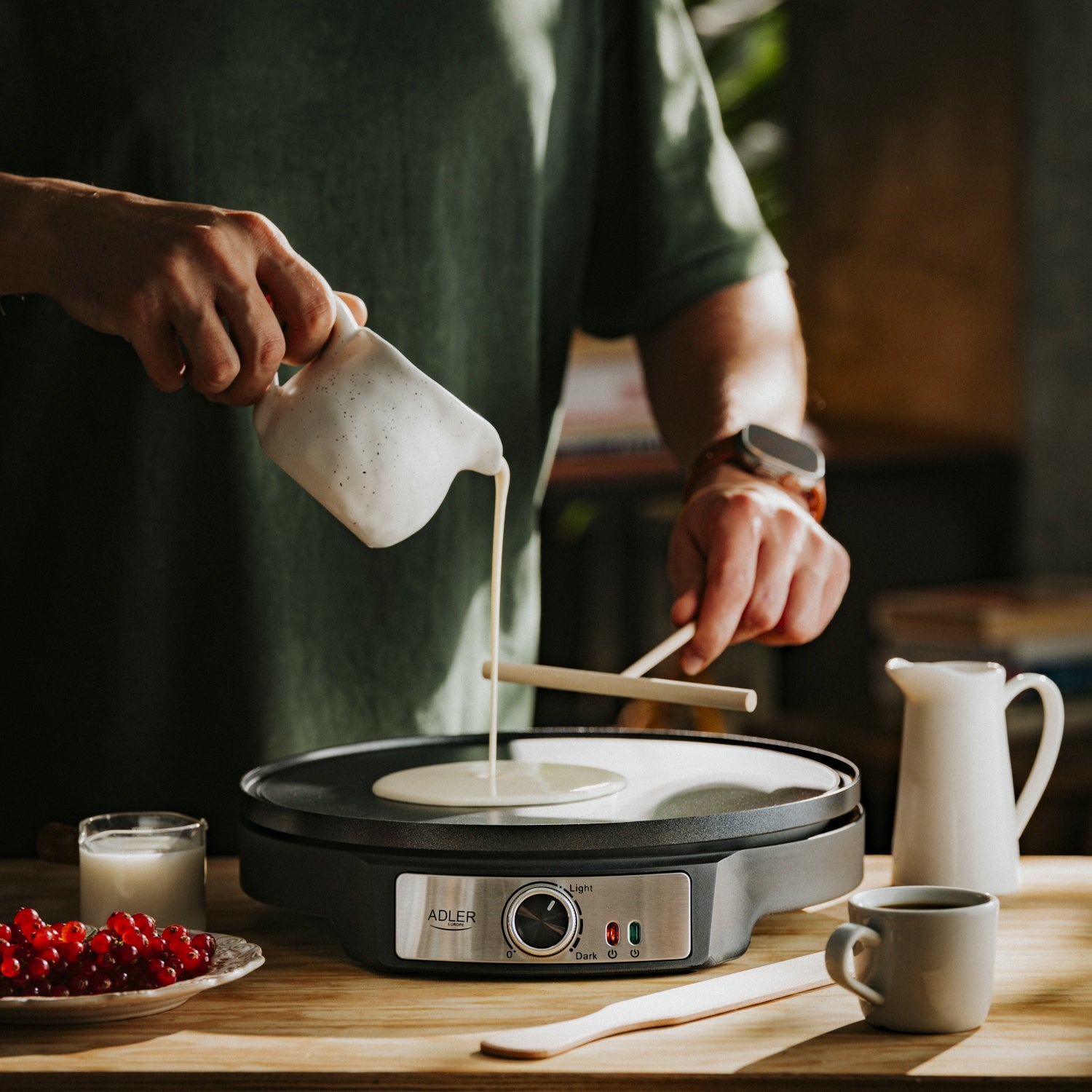 Pandekage / Tortillamaskine - Crepe Maker