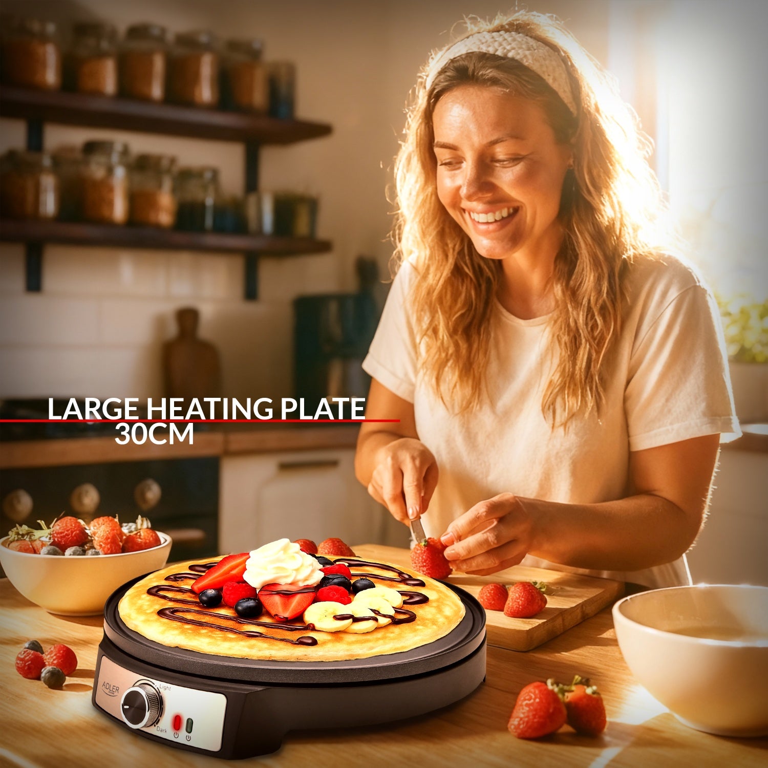 Pandekage / Tortillamaskine - Crepe Maker