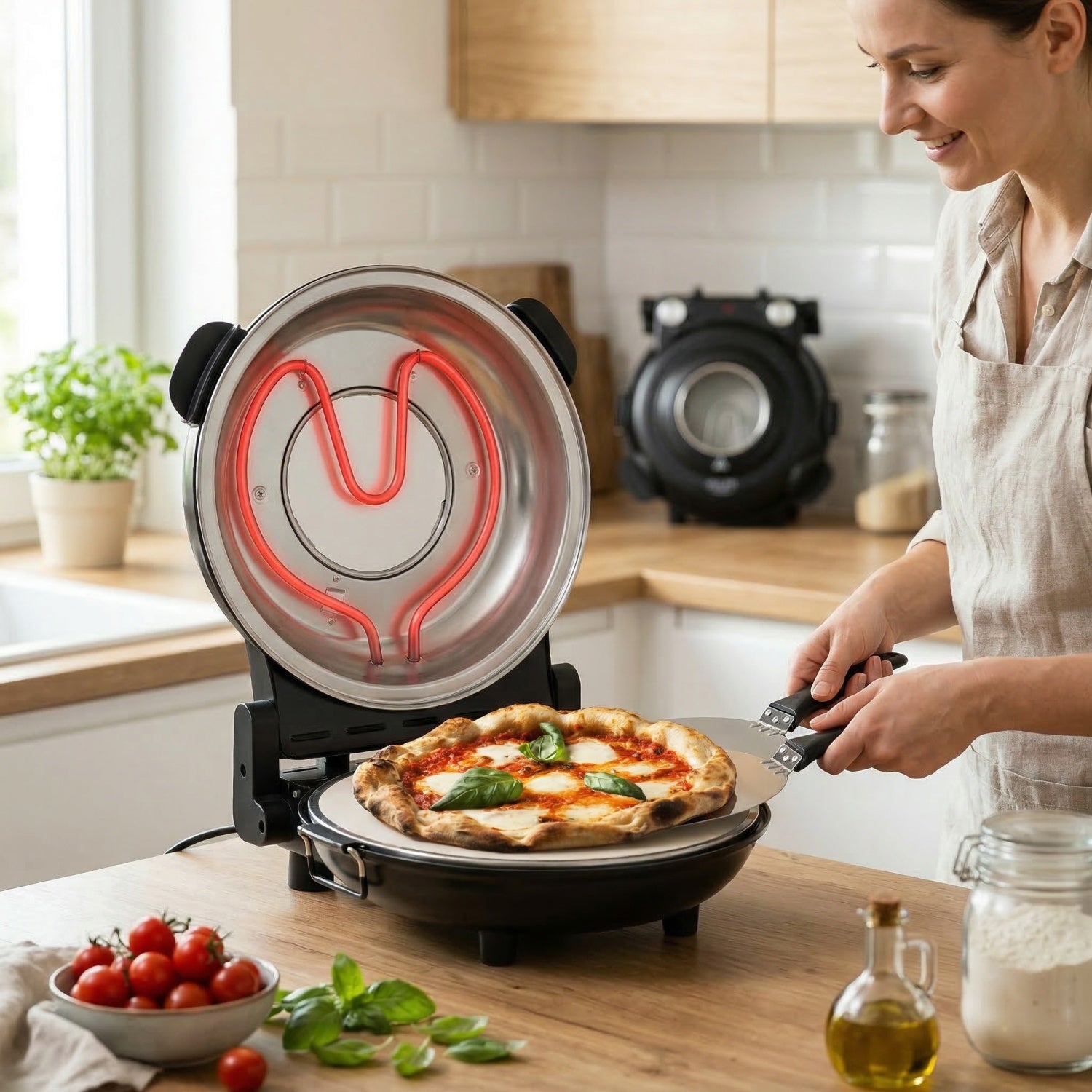 Pizzaovn med Pizzasten – Klar Pizza på 4-5 Minutter