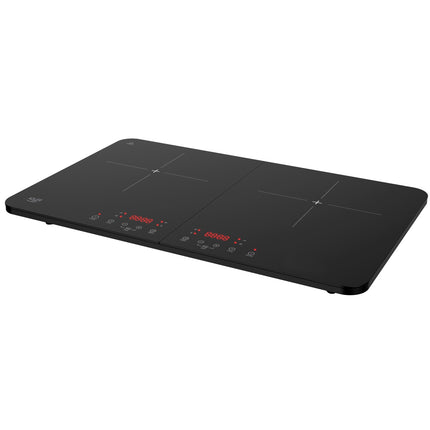 Induktionskogeplade, dobbelt – med Touch Display og Timer
