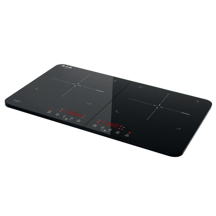 Induktionskogeplade, dobbelt – med Touch Display og Timer
