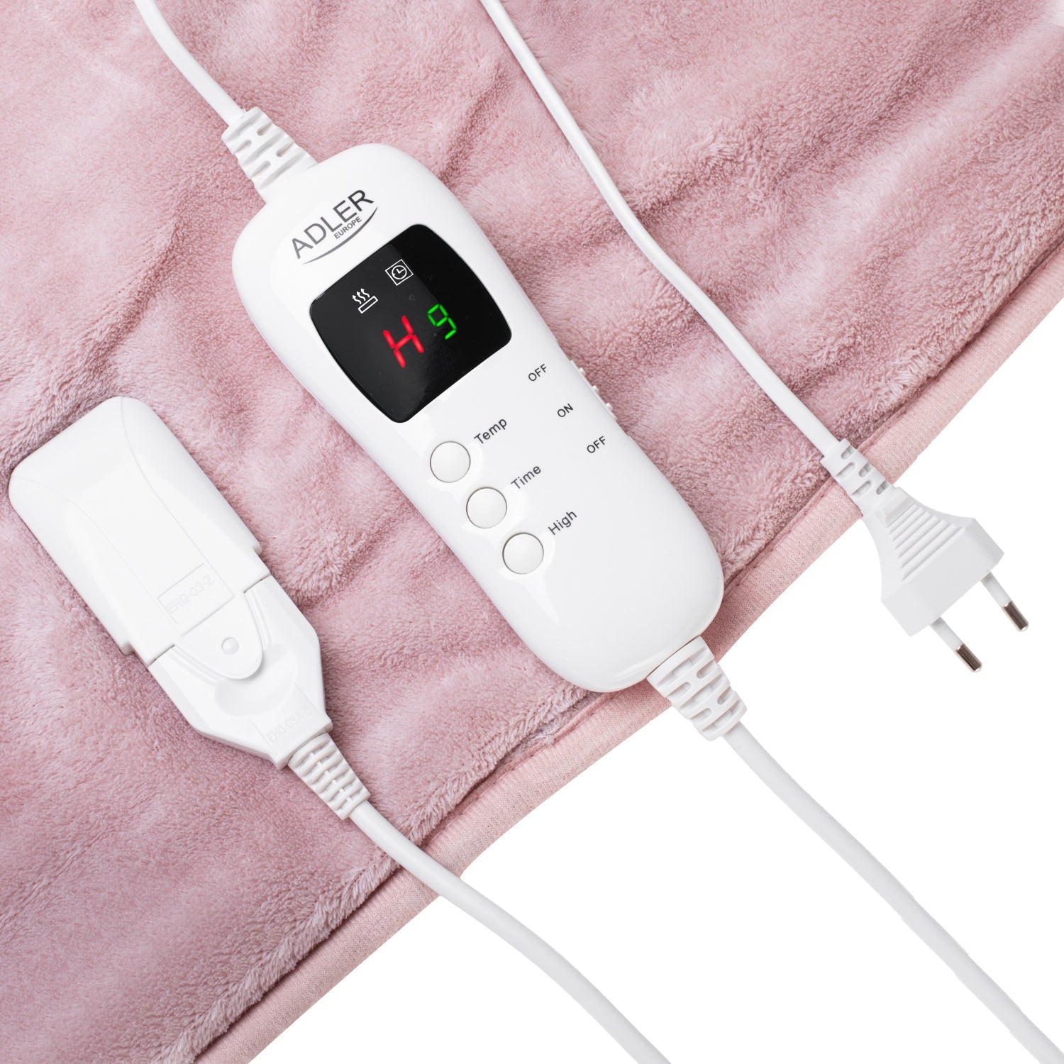 Varmetæppe 160x180 cm, dobbelt – med LCD controller og timer