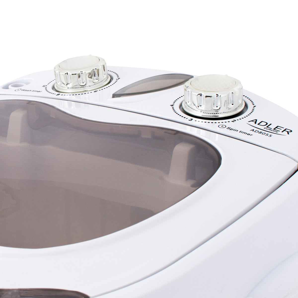 Kompakt Mini Vaskemaskine med Centrifuge – Perfekt til Rejser og Små Boliger