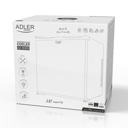 Elegant Køleskab -  Mini køler 28L