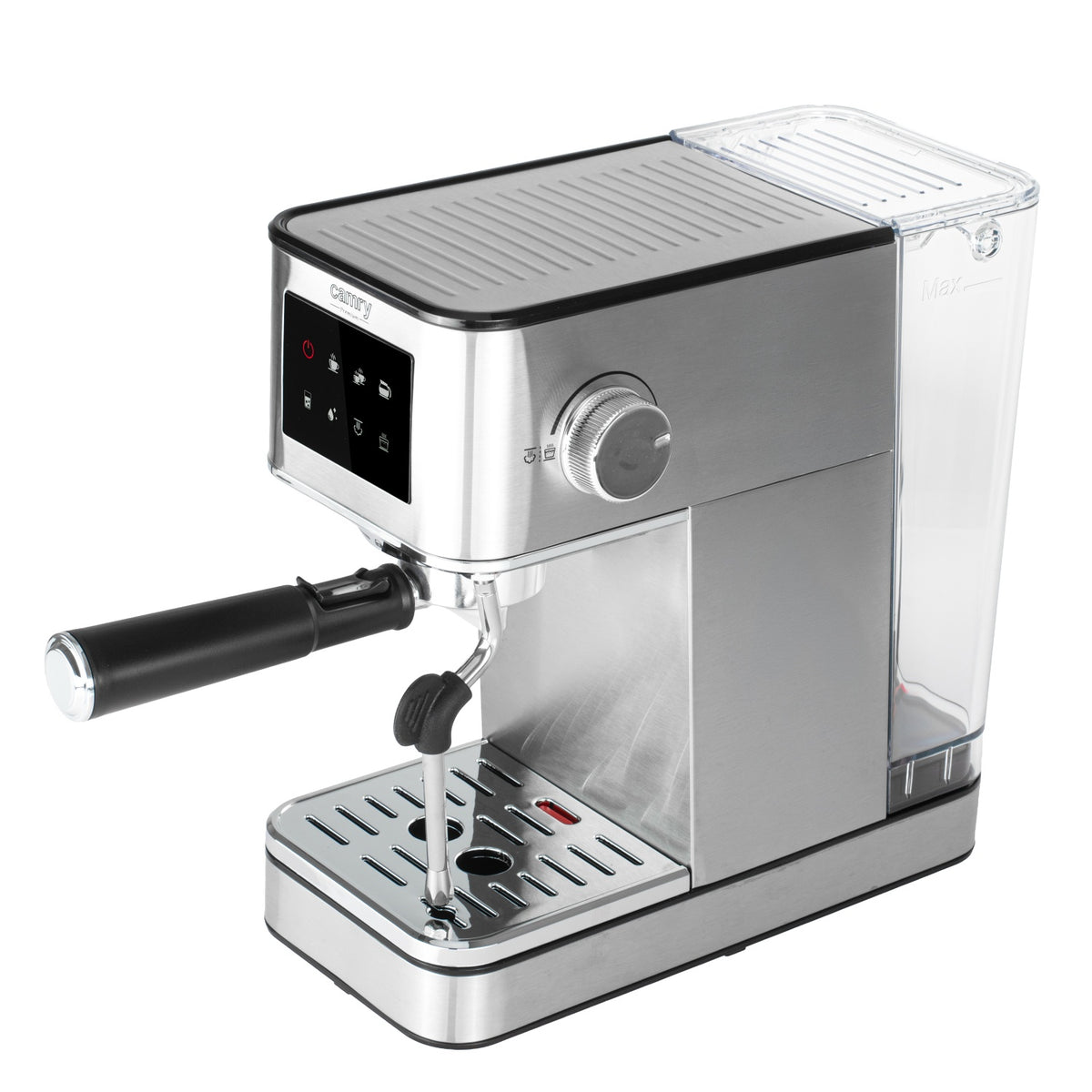Espressomaskine 20 Bar med Mælkeskummer, LCD Touch & 7 Funktioner