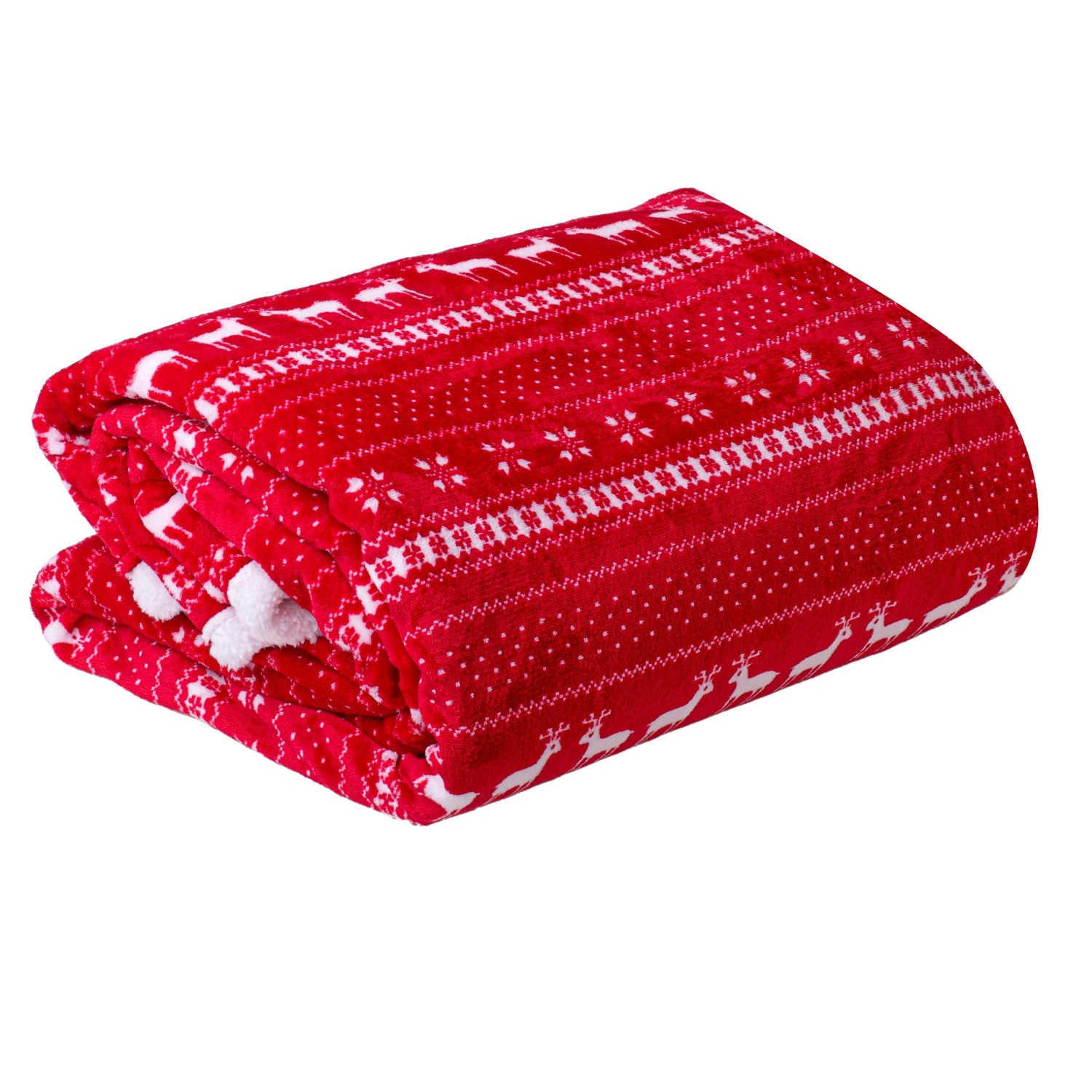 Varmetæppe  – 160x180 cm, dobbelt - varmeindstillinger & timer (120W)