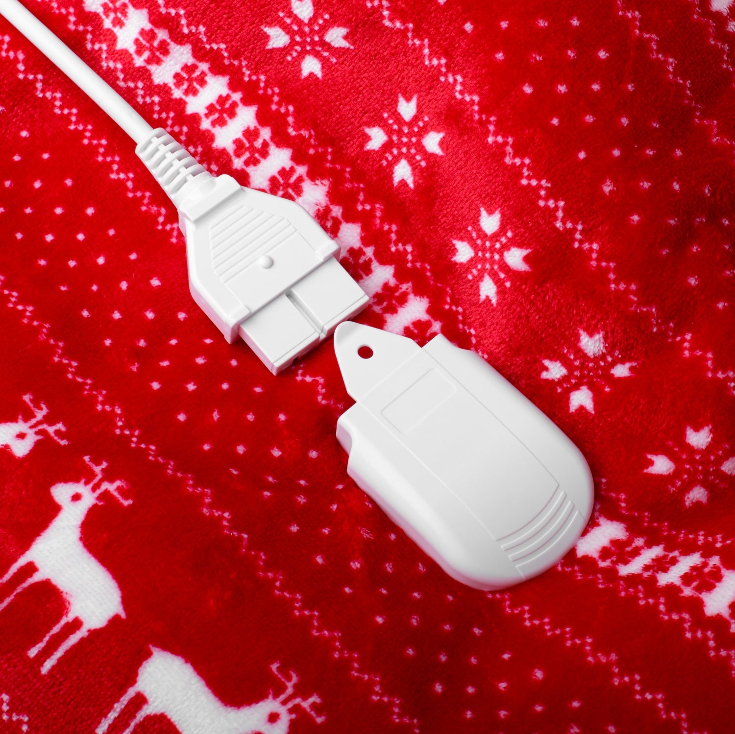 Varmetæppe  – 160x180 cm, dobbelt - varmeindstillinger & timer (120W)