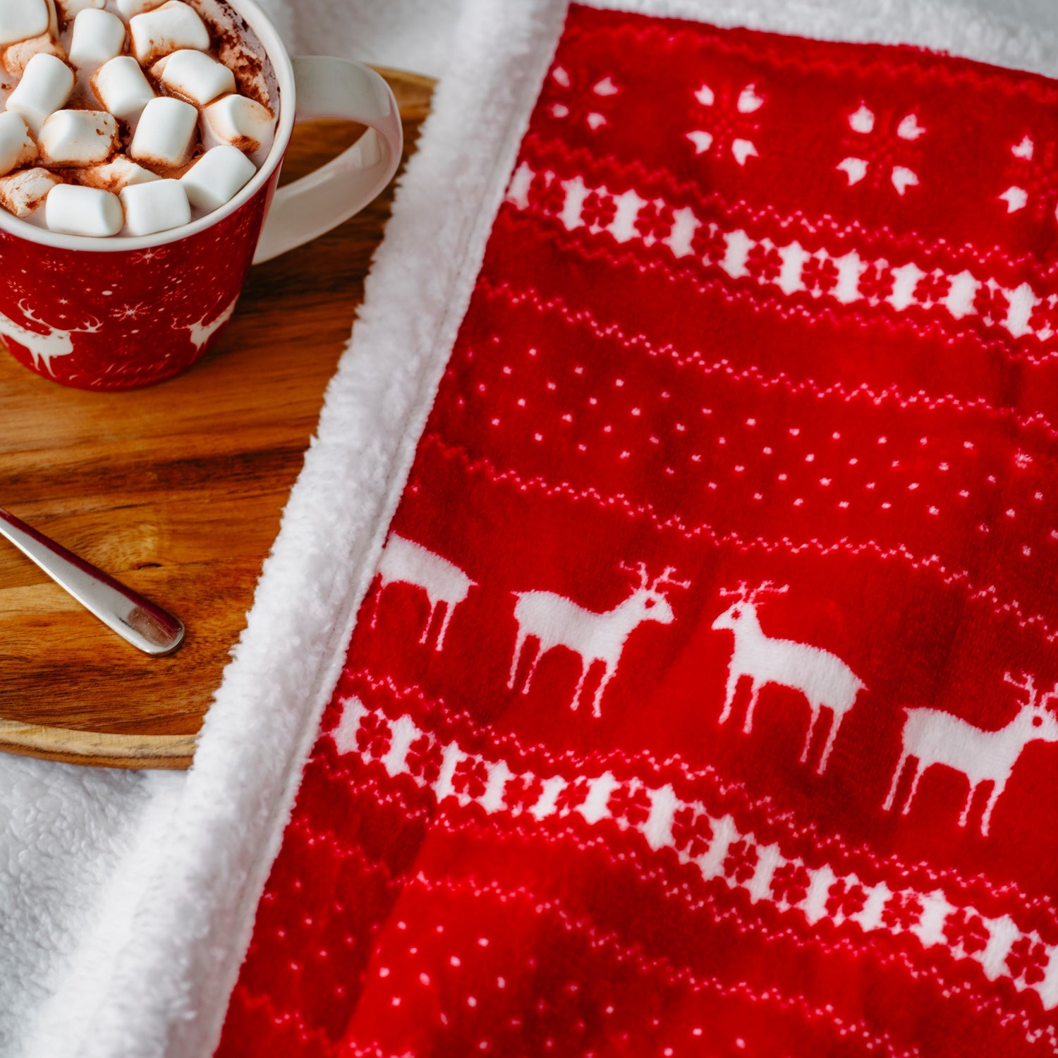 Varmetæppe  – 160x180 cm, dobbelt - varmeindstillinger & timer (120W)