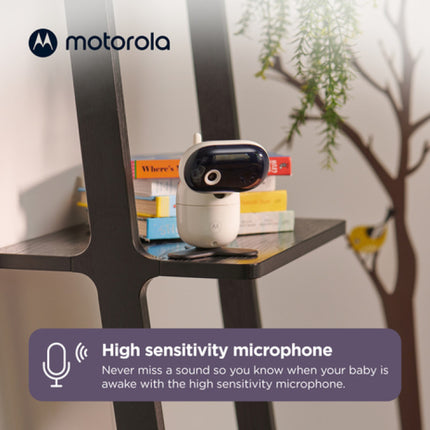 Motorola Babyalarm med Wi-Fi og Full HD Overvågning