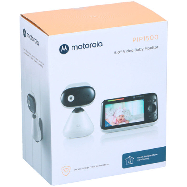 Motorola PIP 1500 Babyalarm 5,0" Farveskærm Digitalt Zoomkamera