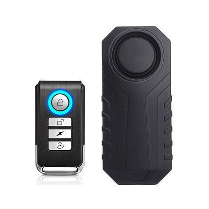 Højlydt Cykel- og Motorcykelalarm - Tyverisikring med Fjernbetjening