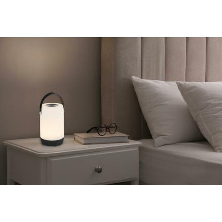 GRUNDIG lampe med Touch og Bærehåndtag