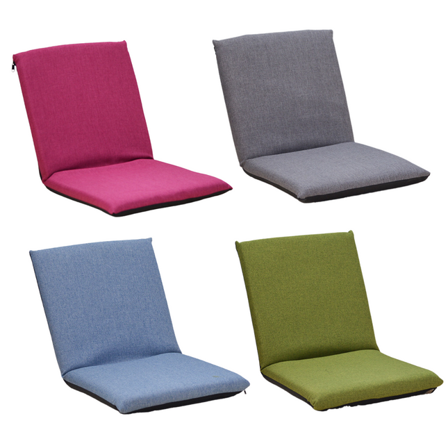 Gulv stol i 4 farver -  med 6 forskellige stillinger
