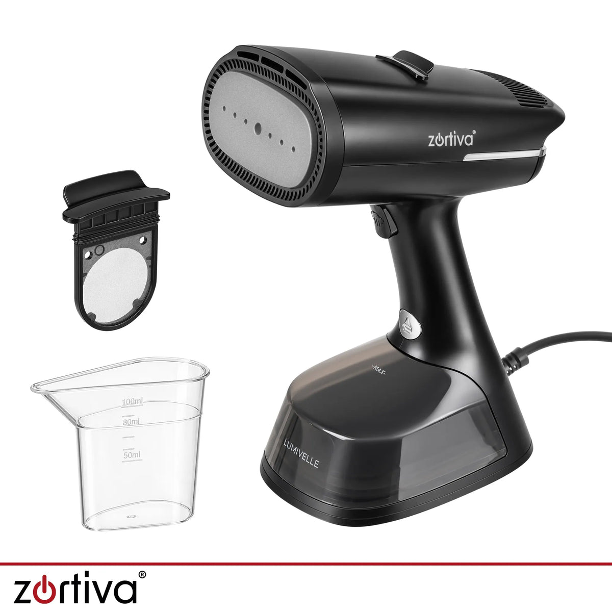 Zortiva Lumivelle Tøjdamper med Sugefunktion 1400W