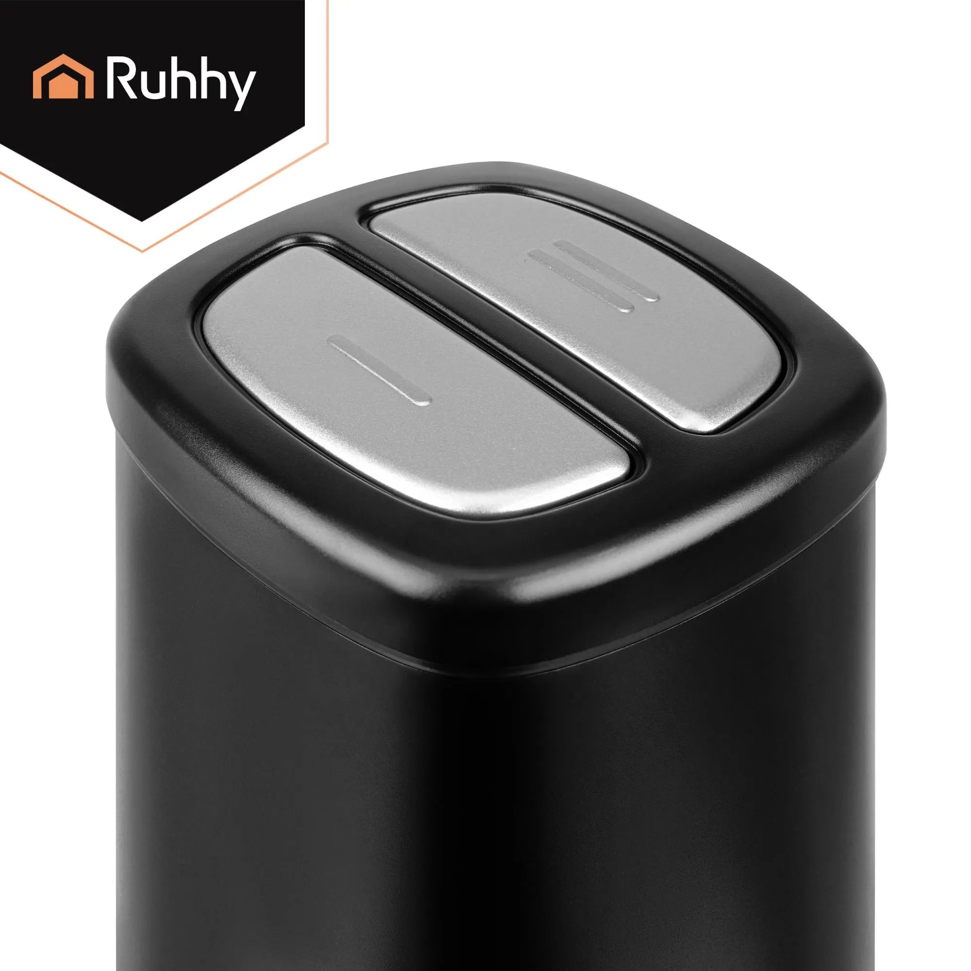 Ruhhy Elektrisk Minihakker 500W – 2L Skål, 4 Knive & 2 Hastigheder