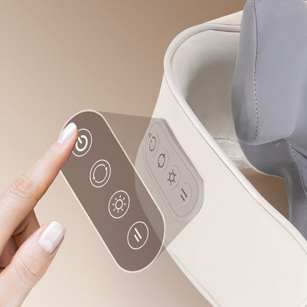 Massagekrave med 4 Knapper og varme – Til skuldre, lår, lænd & talje