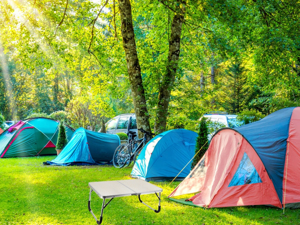 Sammenklappeligt Rejsebord – Let, Stabilt og Pladsbesparende