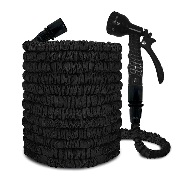 Udvidelig Vandslange fra 7,5 til 45 meter med Sprøjtepistol