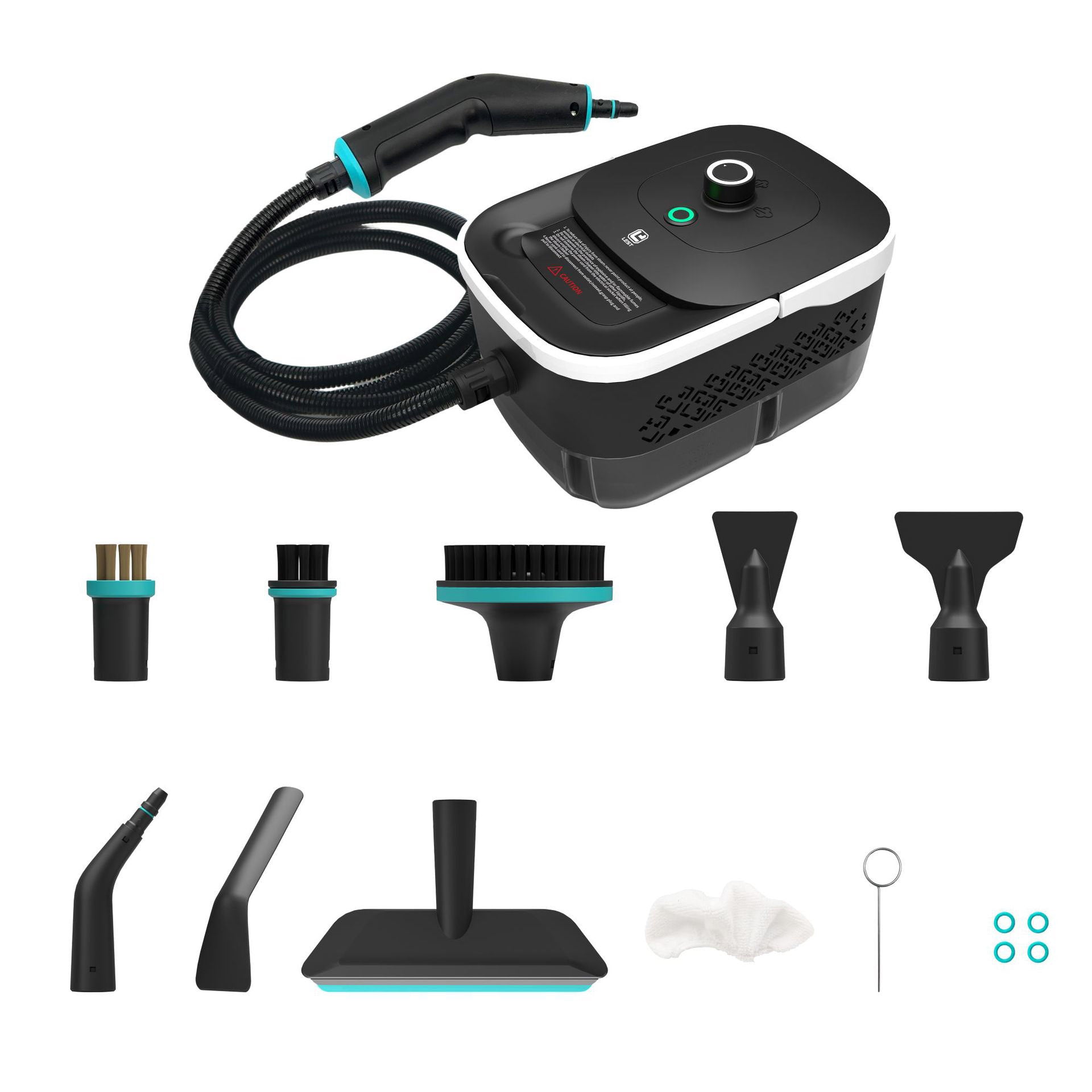 SteamCleaner – Kraftig damprenser 2500W med 4 Bar tryk og 9 tilbehørsdele (Kopi)