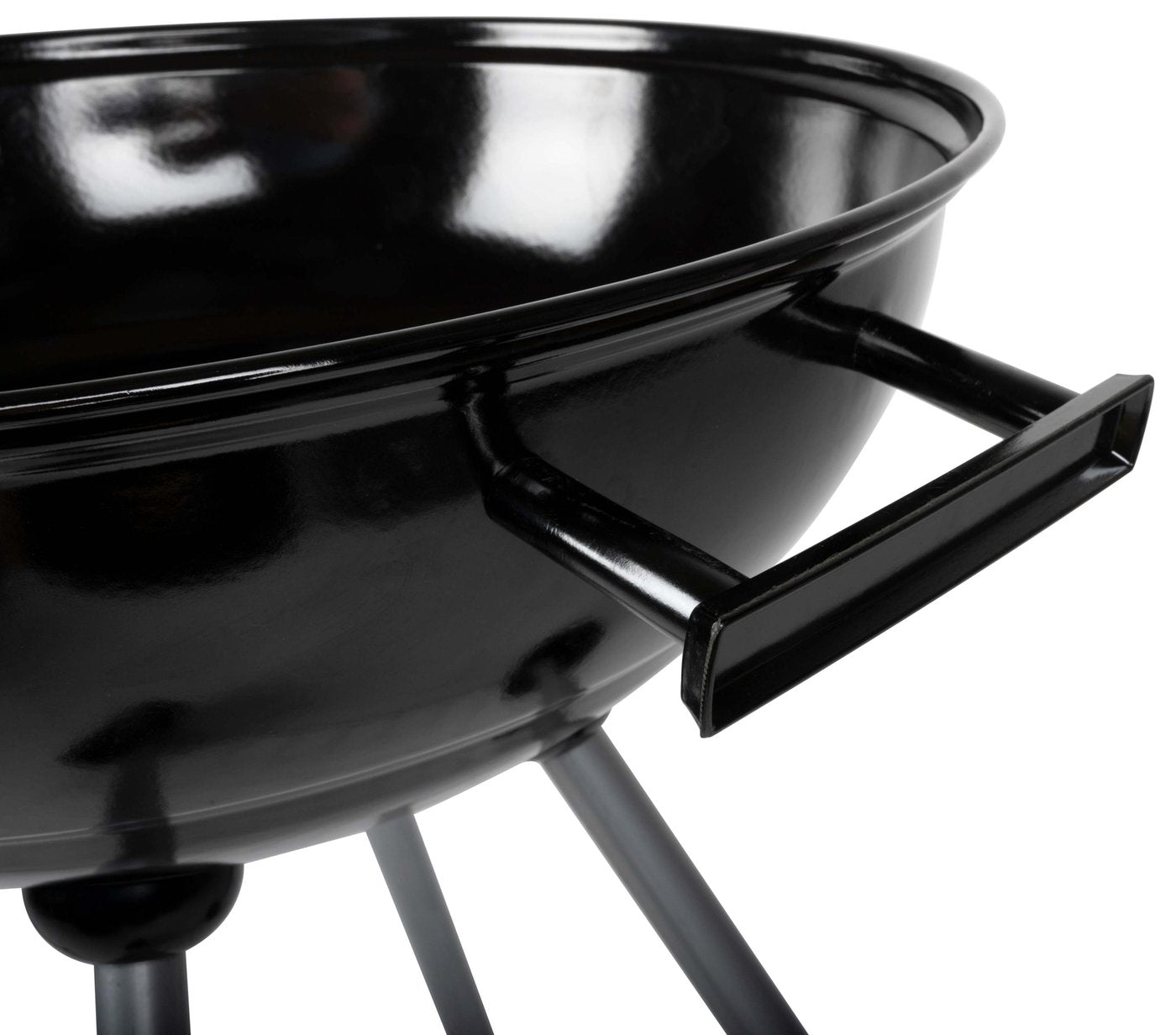 ALPINA Kuglegrill 44 cm med Låg – Klassisk Kulgrill til Terrasse og Have