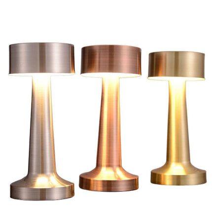 Bærbar Lampe Berøringsfølsom med 3 Lysindstillinger: Varm, Kold og Neutral