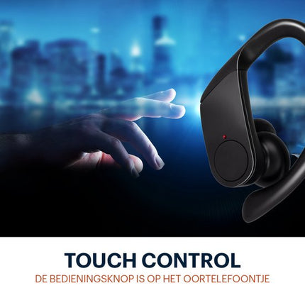 Grundig Trådløse Bluetooth Sportshøretelefoner med Lang Batteritid