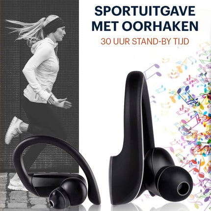Grundig Trådløse Bluetooth Sportshøretelefoner med Lang Batteritid