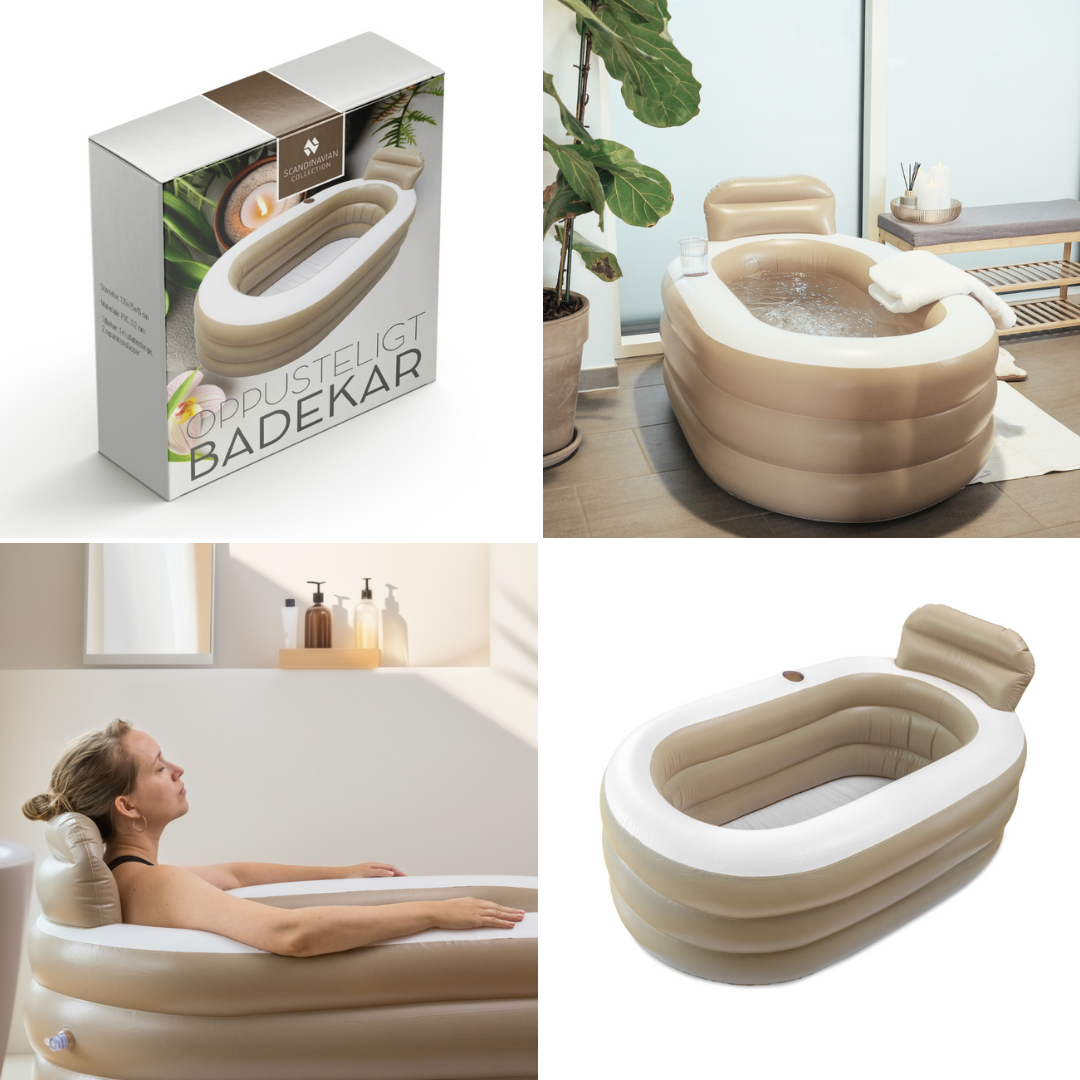 Oppusteligt Badekar – Hjemmespa på Ingen Tid! 🛁